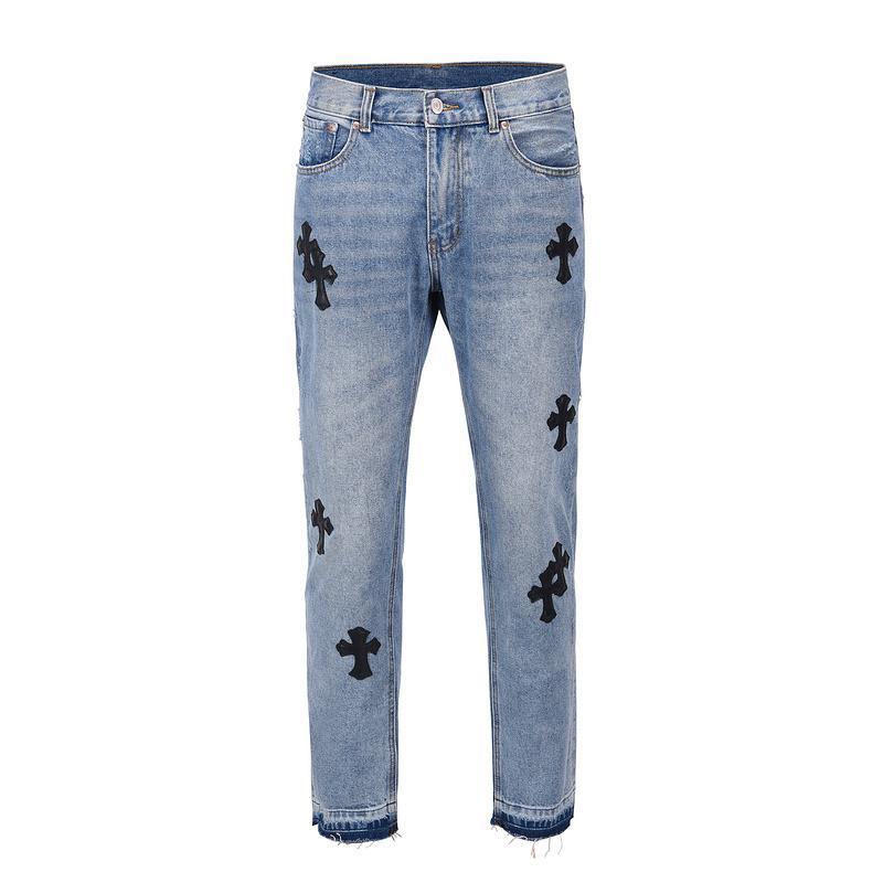 Premium Crossed Denim Jeans